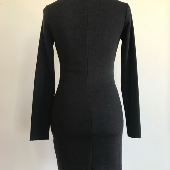 H&M Sweater BodyCon Dress with Grommet Detail - Picture 5 of 6